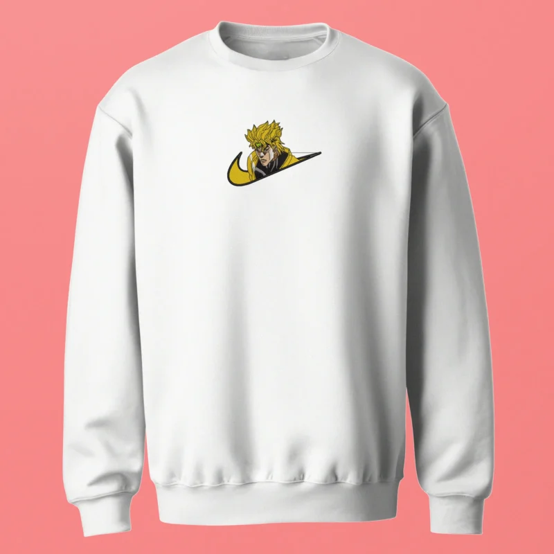 Dio Brando The World | JoJo’s Adventure | Sweatshirt brodé
