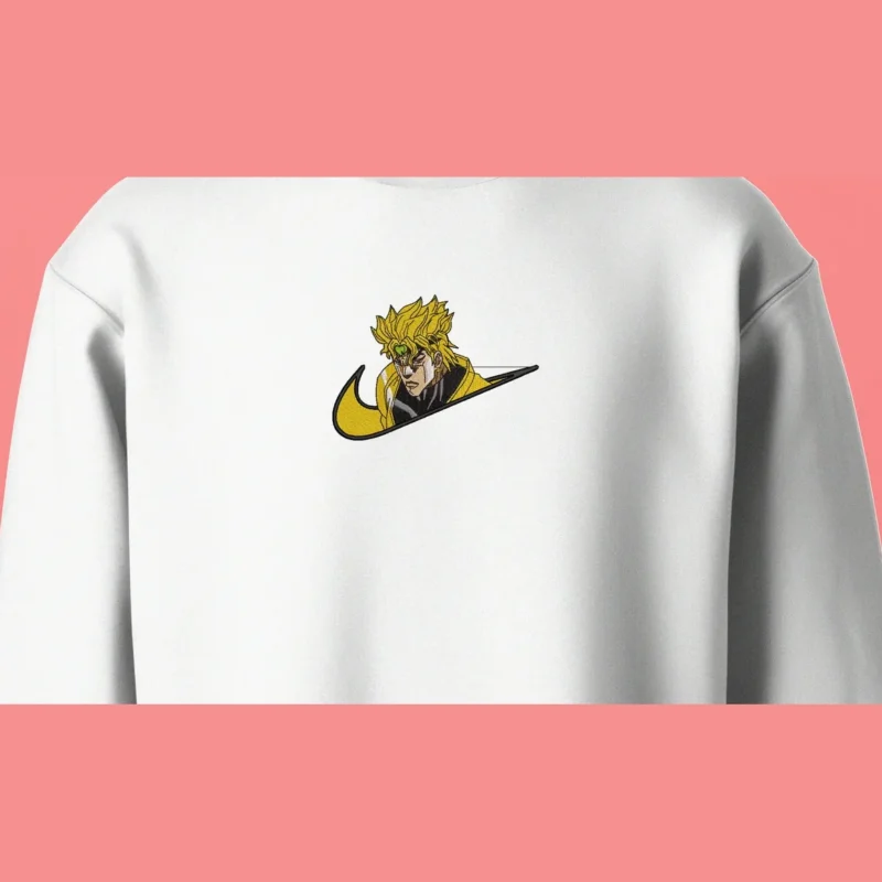 Dio Brando The World | JoJo’s Adventure | Sweatshirt brodé