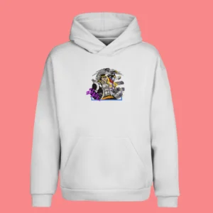 Jotaro Star Platinum Rush | JoJo’s Adventure | Sweat à capuche brodé