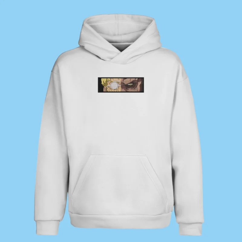 Reiner Bertholdt Titan Stare | L’Attaque des Titans | Sweat à capuche brodé