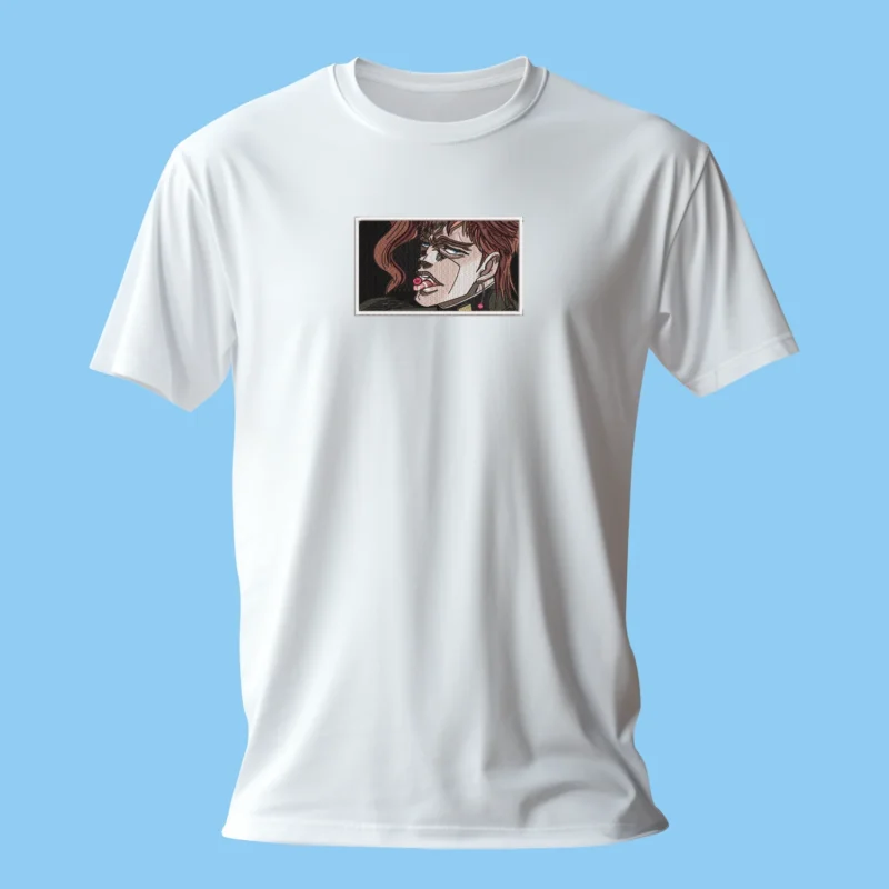 Noriaki Kakyoin Cherry Gaze | JoJo’s Adventure | T-shirt brodé