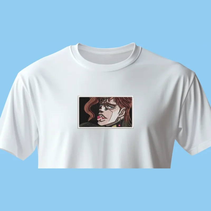 Noriaki Kakyoin Cherry Gaze | JoJo’s Adventure | T-shirt brodé