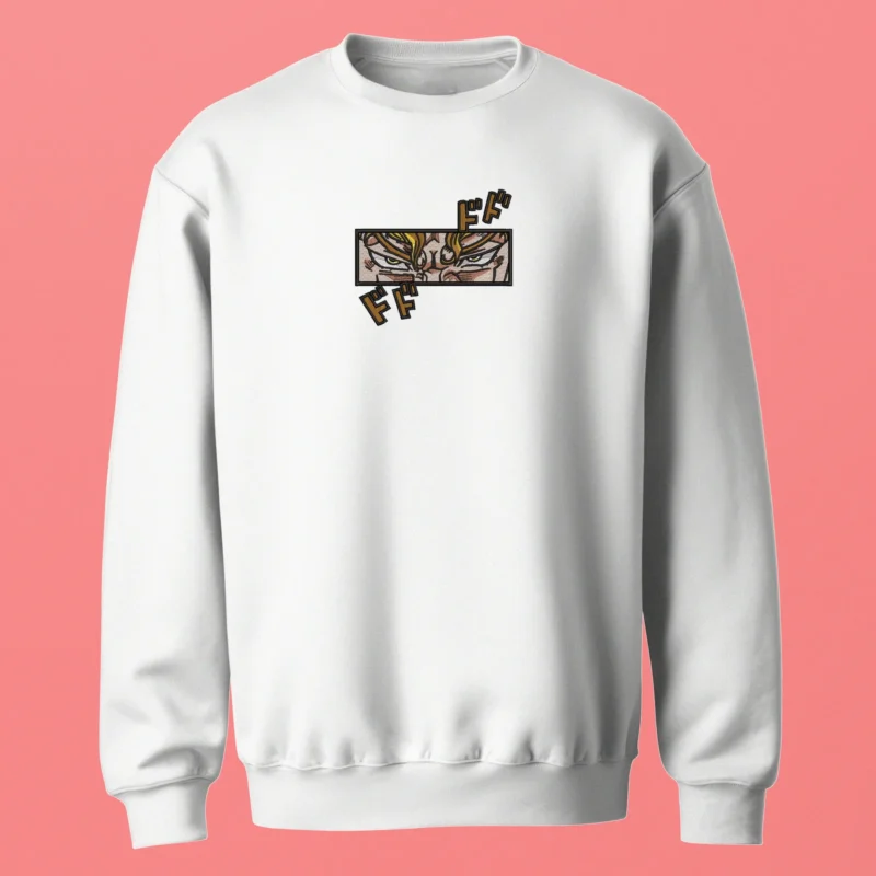 Giorno Gold Experience Eyes | JoJo’s Adventure | Sweatshirt brodé