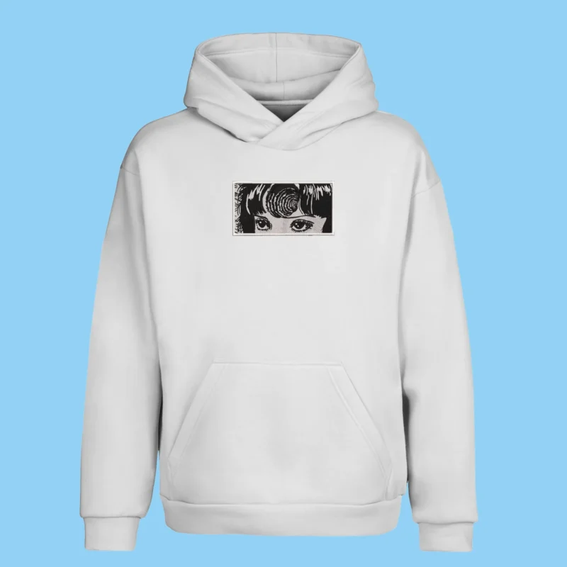 Tomie Spiral Gaze | Junji Ito | Sweat à capuche brodé