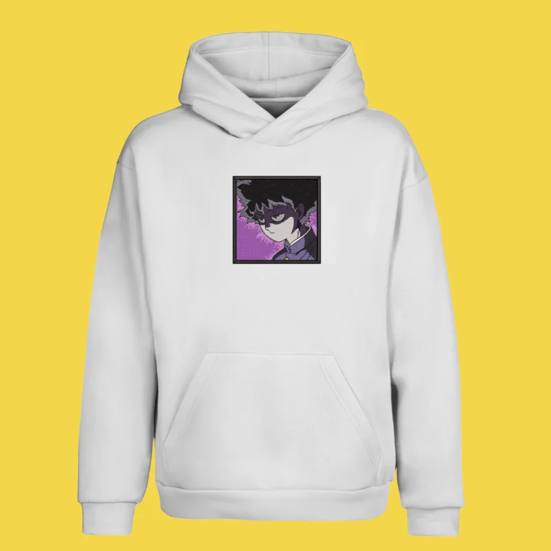 Mob Psychic Gaze | Mob Psycho 100 | Sweat à capuche brodé