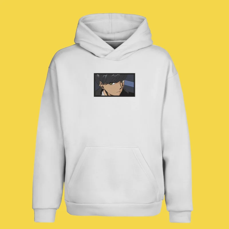 Mash Burnedead Gaze | Mashle: Magic and Muscles | Sweat à capuche brodé