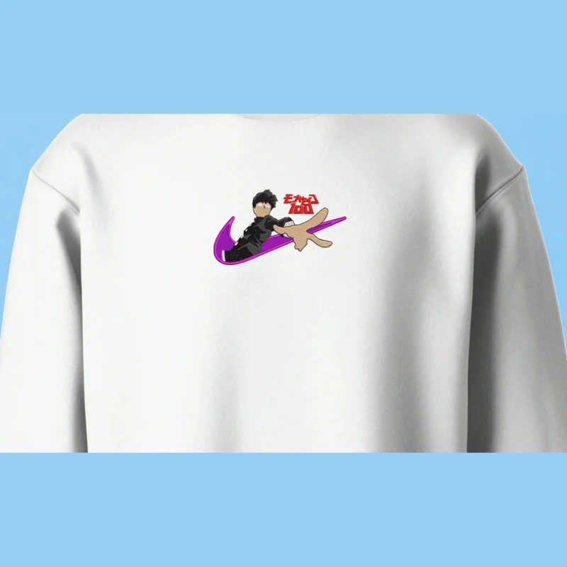 Mob Psychic Strike | Mob Psycho 100 | Sweatshirt brodé