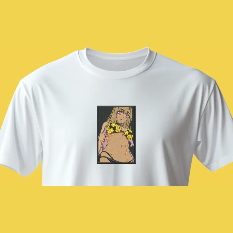 Marin Kitagawa Summer Style | My Dress-Up Darling | T-shirt brodé