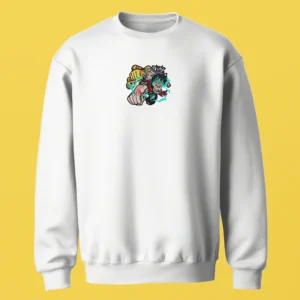 Deku Bakugo Shoto Heroes | My Hero Academia | Sweatshirt brodé