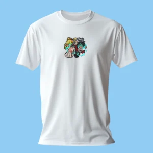 Deku Bakugo Shoto Heroes | My Hero Academia | T-shirt brodé