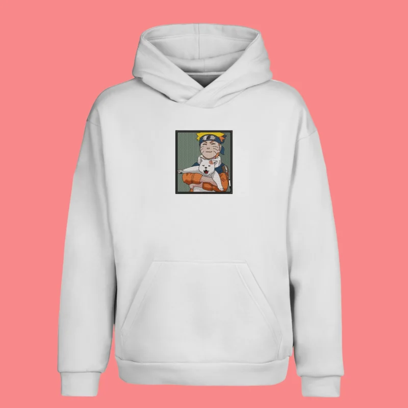 Naruto Gentle Bond | Naruto | Sweat à capuche brodé