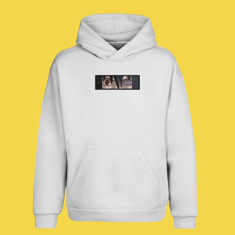 Sasuke Eternal Duality | Naruto | Sweat à capuche brodé