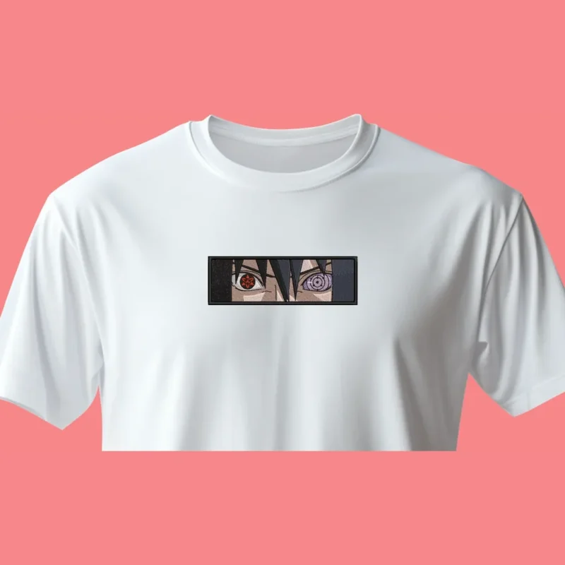 Sasuke Eternal Duality | Naruto | T-shirt brodé