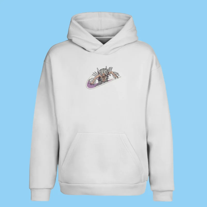 Kimimaro Bone Requiem | Naruto | Sweat à capuche brodé