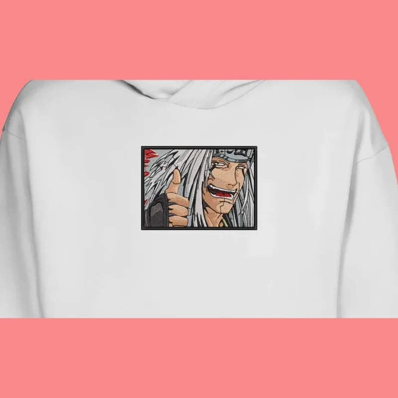 Jiraiya Free Spirit | Naruto | Sweat à capuche brodé