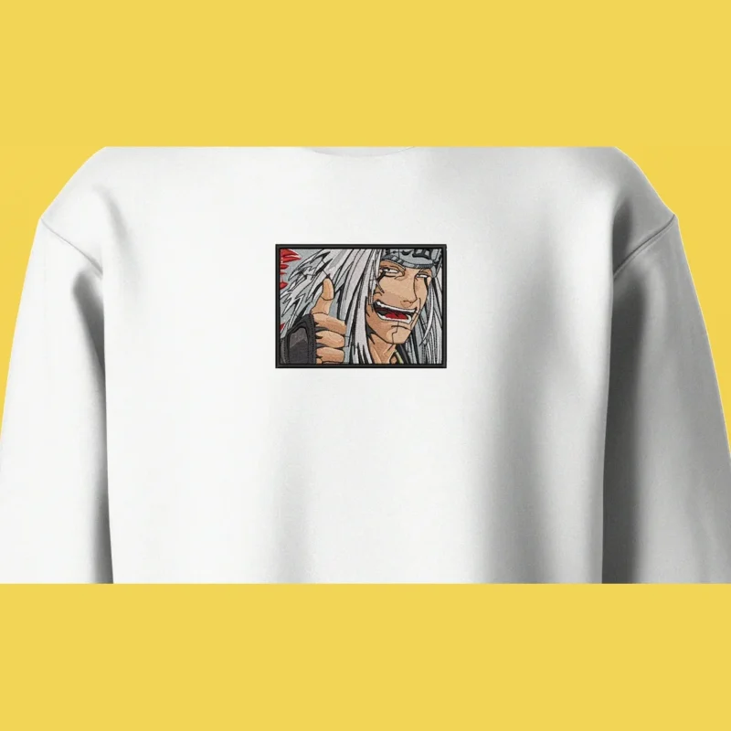 Jiraiya Free Spirit | Naruto | Sweatshirt brodé