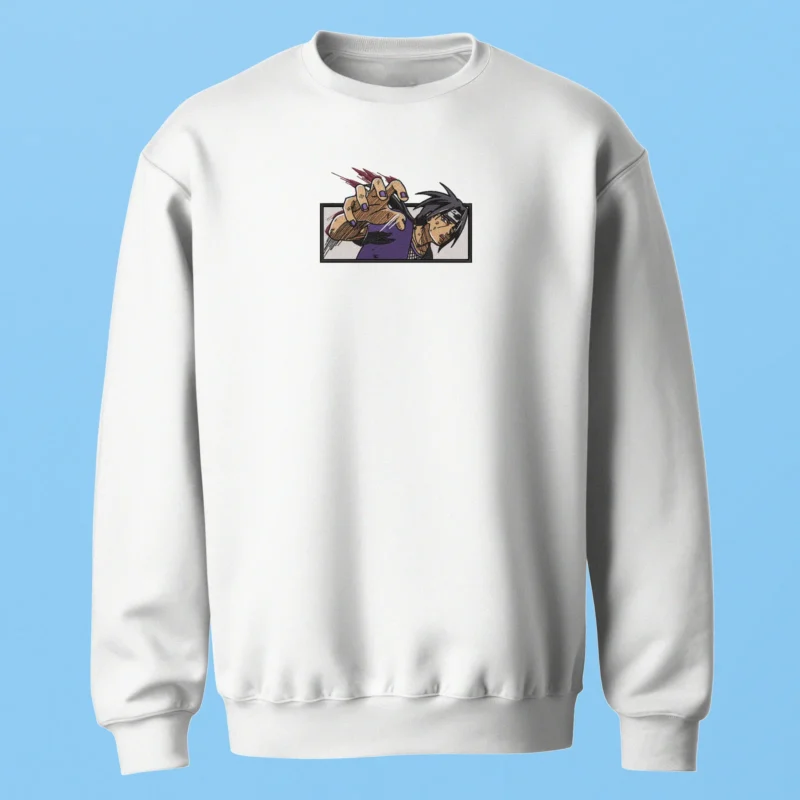Itachi Genjutsu Grip | Naruto | Sweatshirt brodé