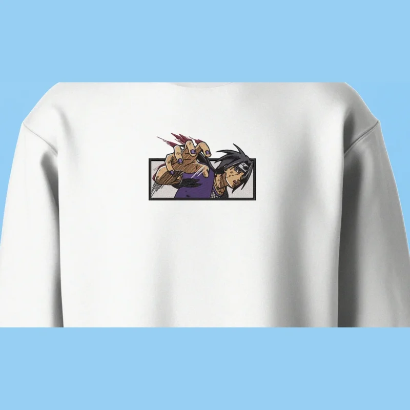 Itachi Genjutsu Grip | Naruto | Sweatshirt brodé