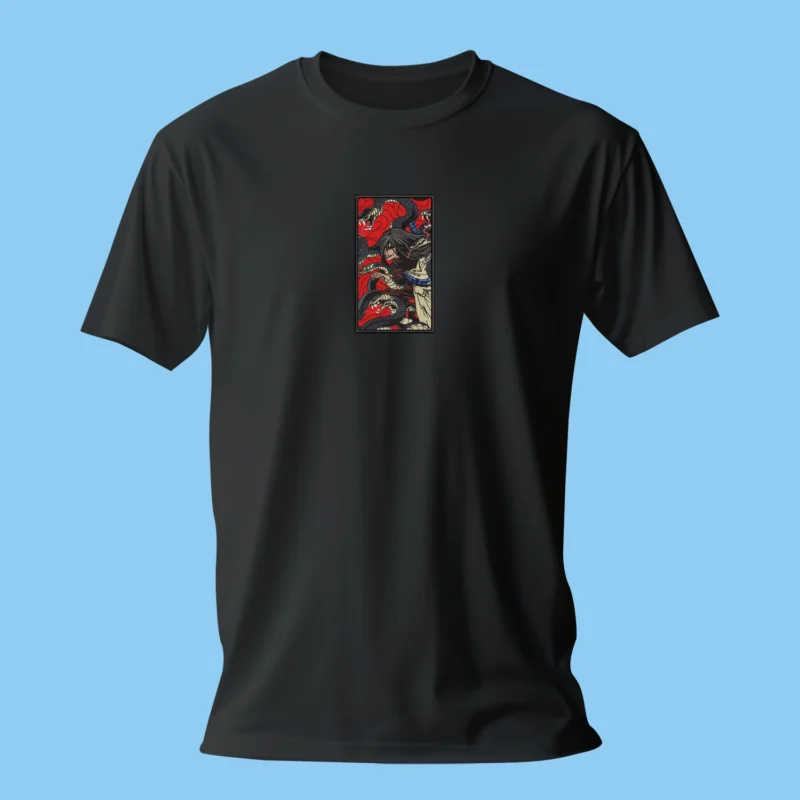 Orochimaru Serpent Sovereign | Naruto | T-shirt brodé