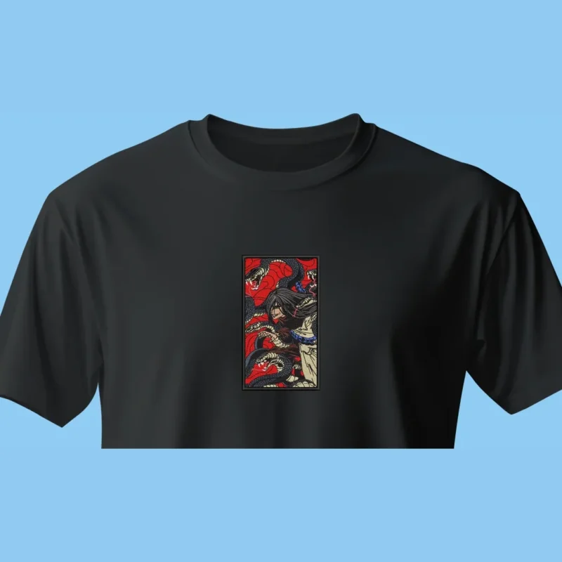 Orochimaru Serpent Sovereign | Naruto | T-shirt brodé