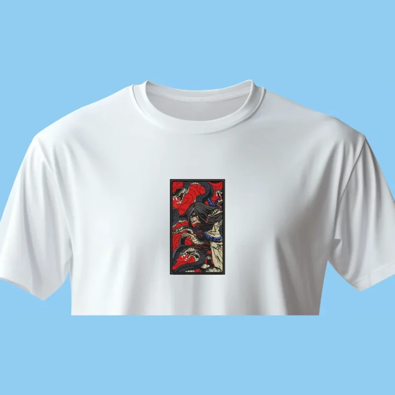 Orochimaru Serpent Sovereign | Naruto | T-shirt brodé