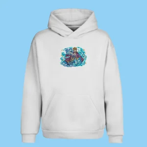 Marco Phoenix Flames | One Piece | Sweat à capuche brodé