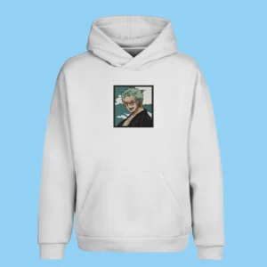 Roronoa Zoro Wano Smile | One Piece | Sweat à capuche brodé