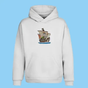 Thousand Sunny Ship | One Piece | Sweat à capuche brodé