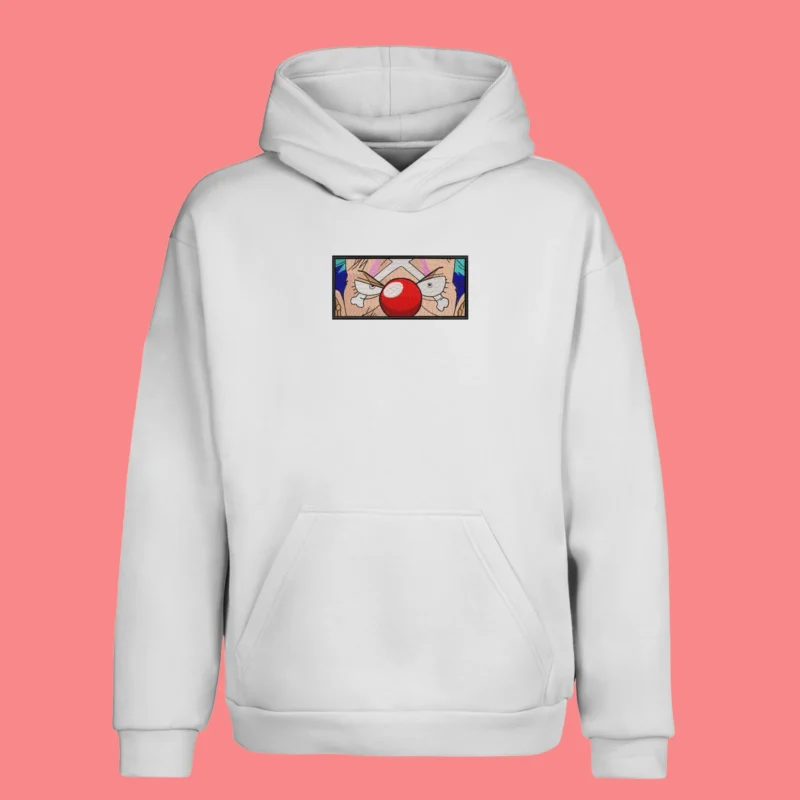Buggy Clown Eyes | One Piece | Sweat à capuche brodé