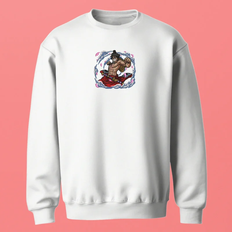 Kozuki Oden Samurai Spirit | One Piece | Sweatshirt brodé