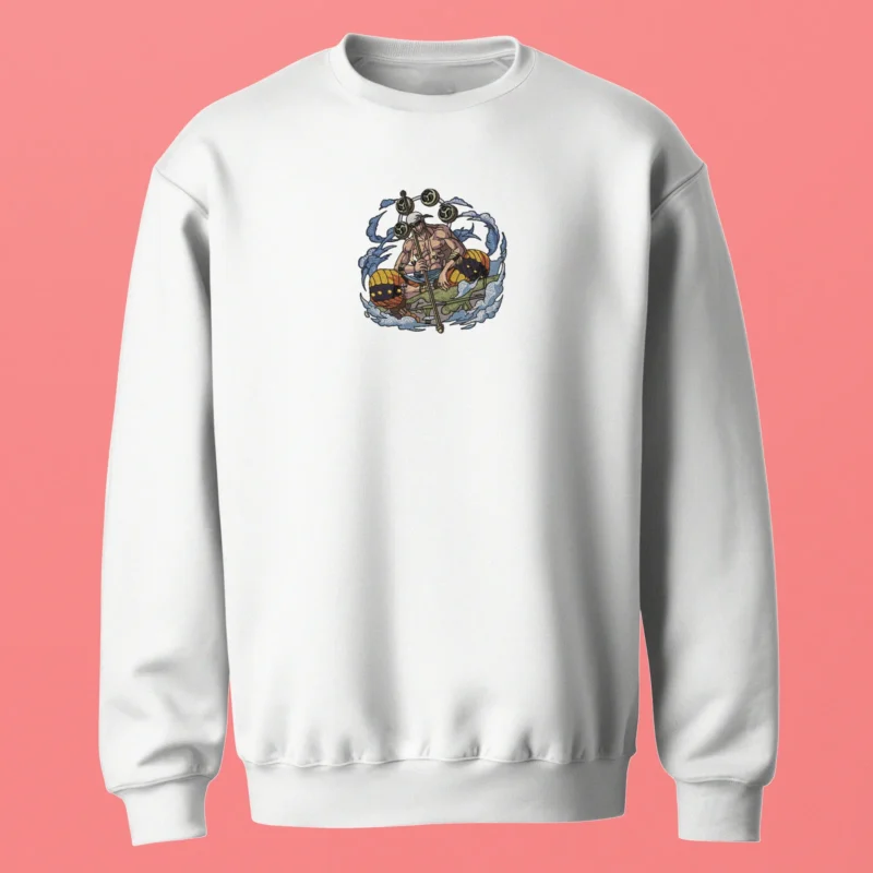 Enel Thunder God | One Piece | Sweatshirt brodé