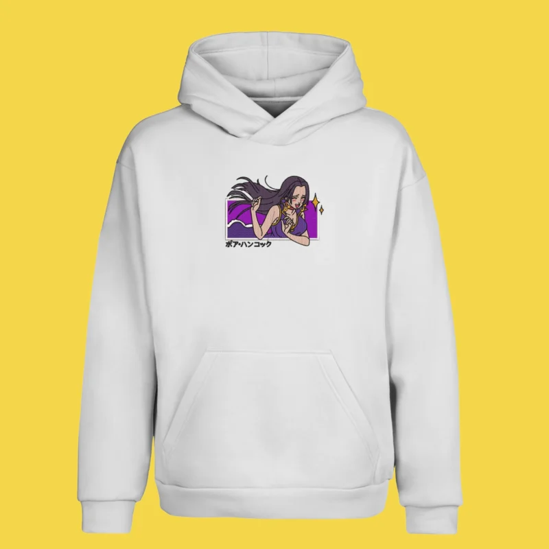Boa Hancock Charm | One Piece | Sweat à capuche brodé