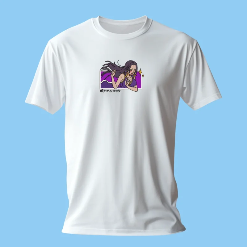 Boa Hancock Charm | One Piece | T-shirt brodé