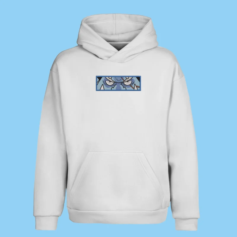 Jinbe Ocean Gaze | One Piece | Sweat à capuche brodé