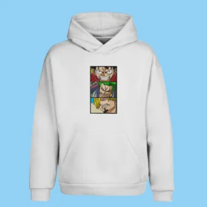 Monster Trio Panel | One Piece | Sweat à capuche brodé