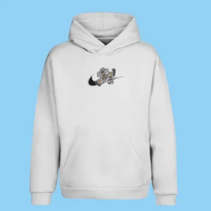 Luffy Gear 5 Nika Kick | One Piece | Sweat à capuche brodé