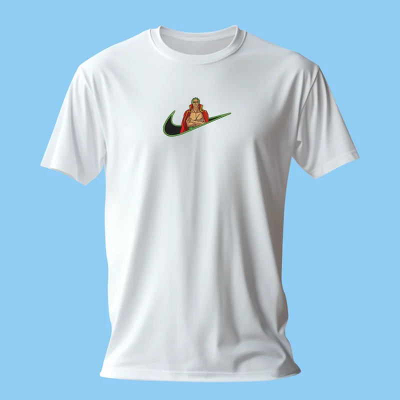 Roronoa Zoro King of Hell | One Piece | T-shirt brodé
