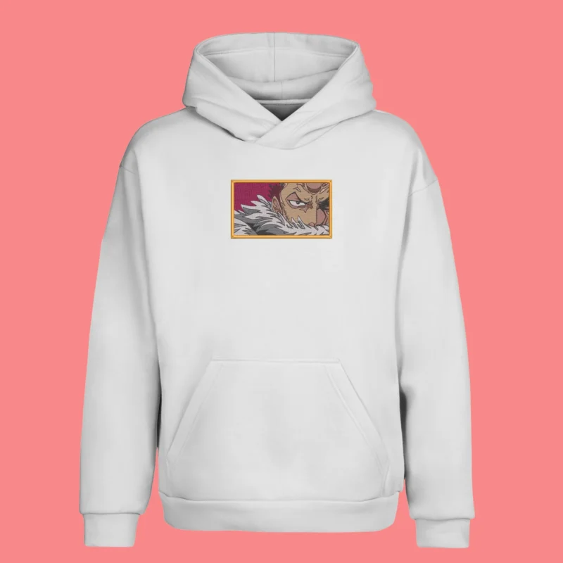 Doflamingo Feather Gaze | One Piece | Sweat à capuche brodé