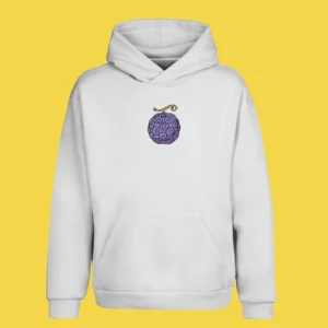 Gomu Gomu Devil Fruit | One Piece | Sweat à capuche brodé
