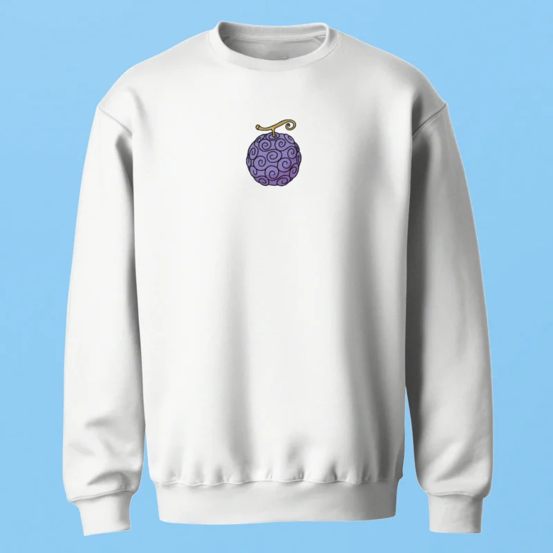 Gomu Gomu Devil Fruit | One Piece | Sweatshirt brodé