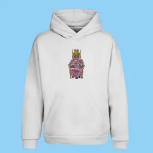 Donquixote Doflamingo Throne | One Piece | Sweat à capuche brodé
