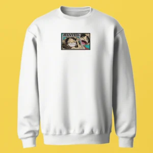 Luffy Wanted Smile | One Piece | Sweatshirt brodé