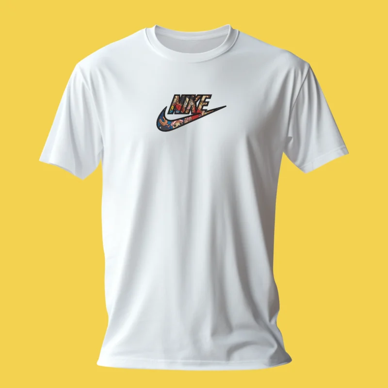 Luffy Pirate Collage | One Piece | T-shirt brodé