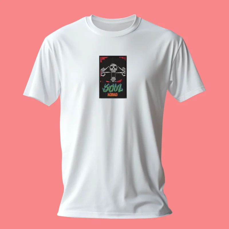 Brook Soul King | One Piece | T-shirt brodé