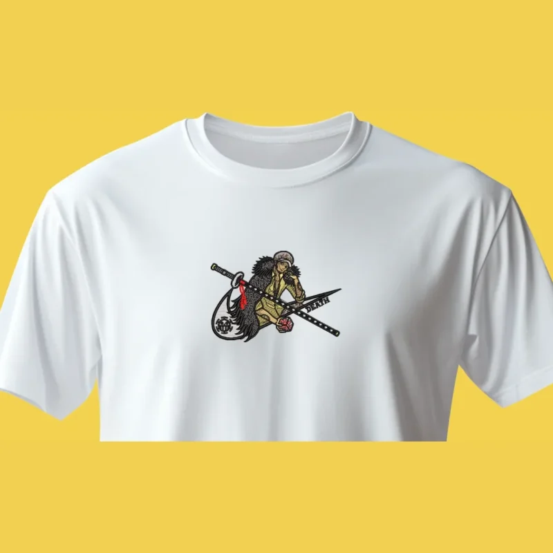 Trafalgar Law Death Surgeon | One Piece | T-shirt brodé