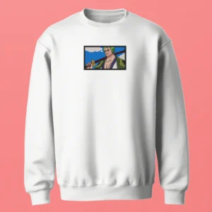 Roronoa Zoro Wano Calm | One Piece | Sweatshirt brodé