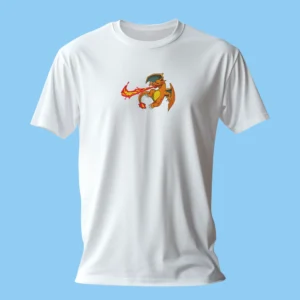 Charizard Flame Burst | Pokemon | T-shirt brodé