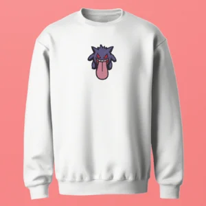 Gengar Tongue Trick | Pokemon | Sweatshirt brodé