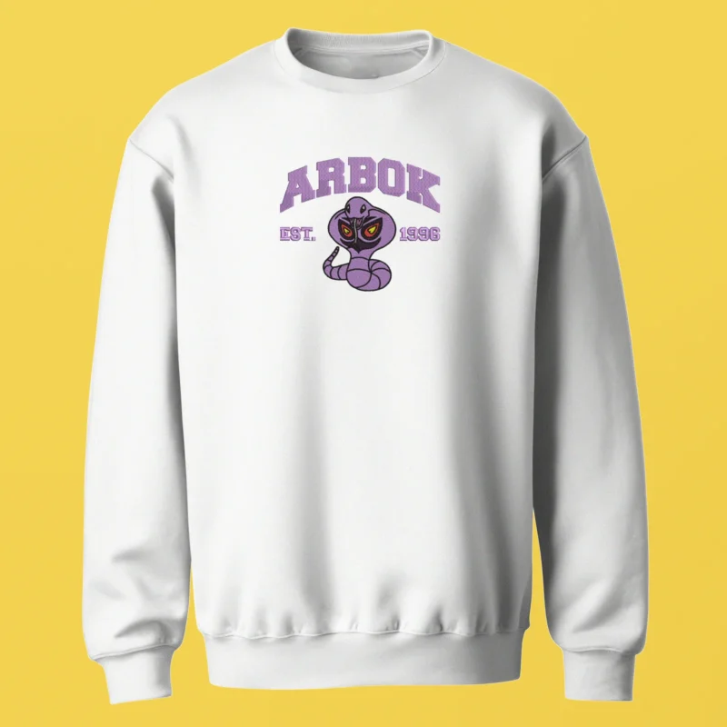Arbok Poison Legacy | Pokemon | Sweatshirt brodé