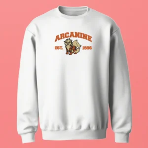 Arcanine Flame Legacy | Pokemon | Sweatshirt brodé